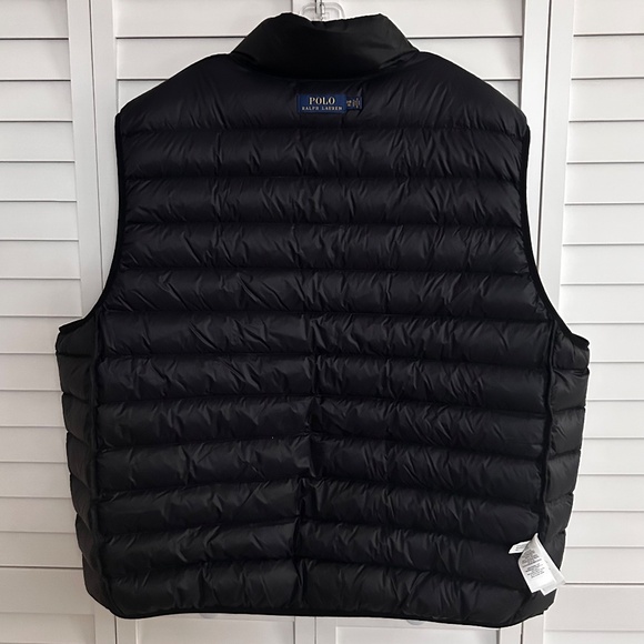 NWOT - Ralph Lauren Polo - The Colden Packable Down Vest - 3X Big - Polo Black - Picture 4 of 13